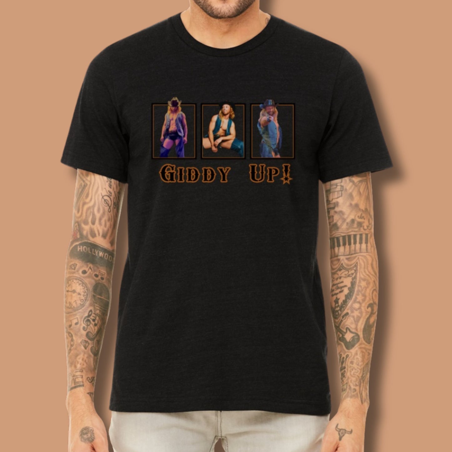 Giddy Up! Triple Box Tee