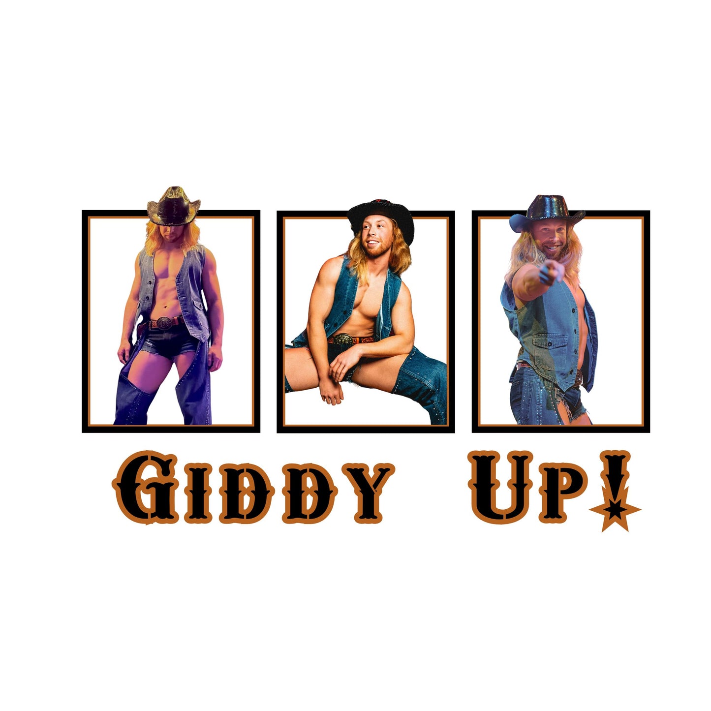 Giddy Up! Triple Box Tee