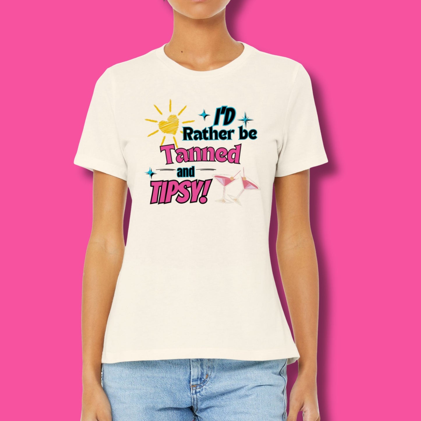 Tanned & Tipsy! Tee