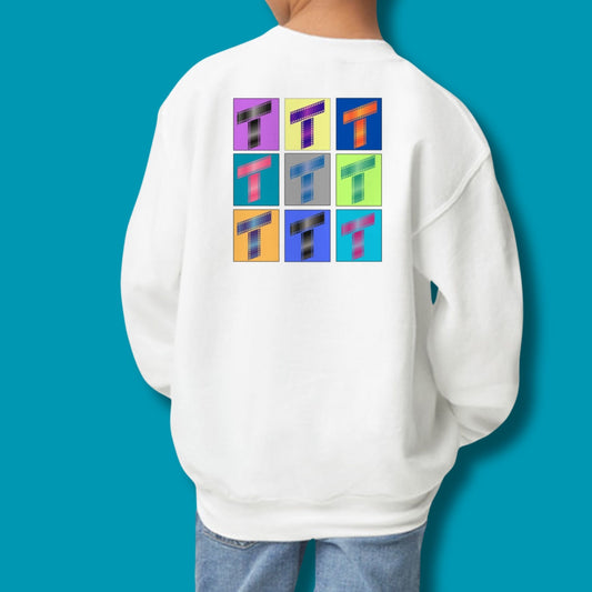 Film Strip Block Sweatshirt Child