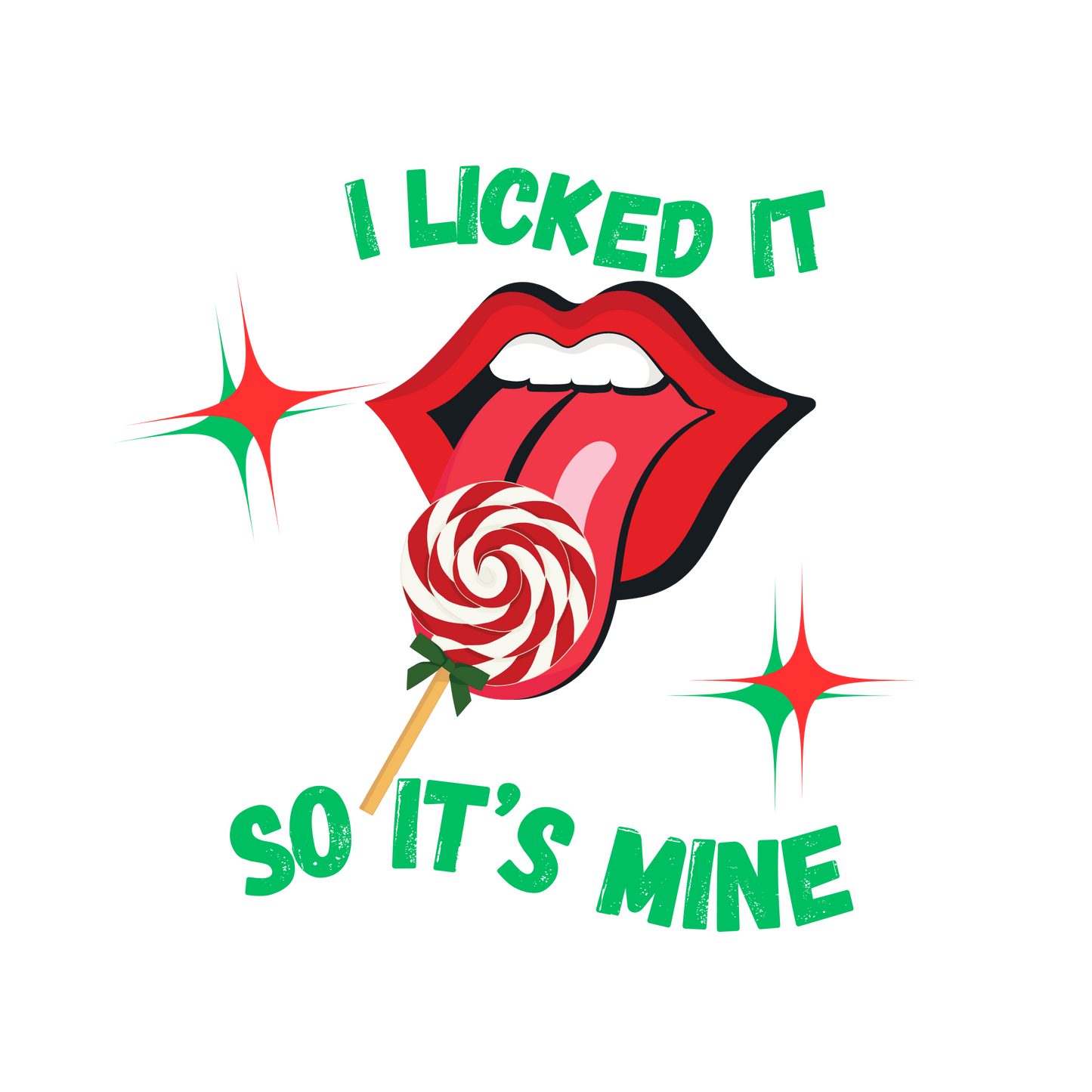 Christmas-I Licked It So It's Mine Hoodie