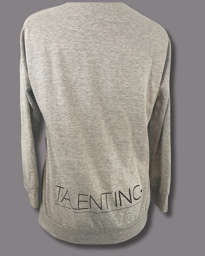 Gray Long Sleeve Talent INC Tee