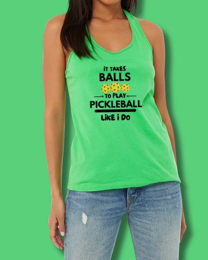 It Takes Balls Pickleball Tank