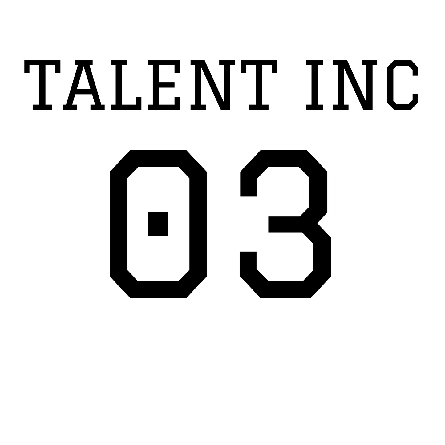 Talent INC Football Jersey Ladies